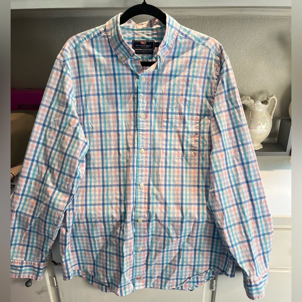 Vineyard Vines Classic Fit Murray Long Sleeve